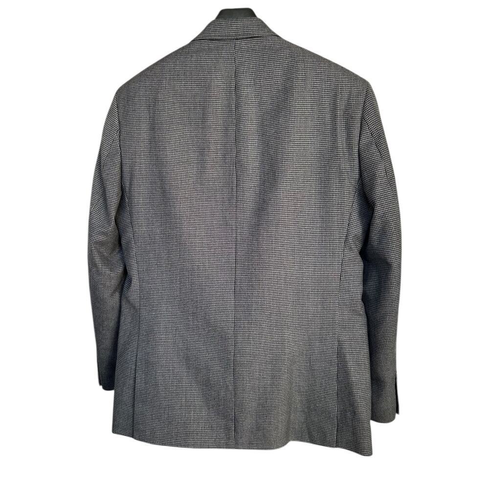 NWT Joseph Abboud Gray/Black Houndstooth Sport Coat Size 38S - Picture 7 of 7